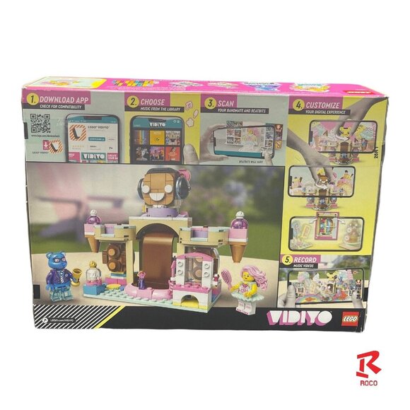 Lego Vidiyo 43111 Candy Castle Stage Building Kit 344 Pcs Sealed - Picture 3 of 6